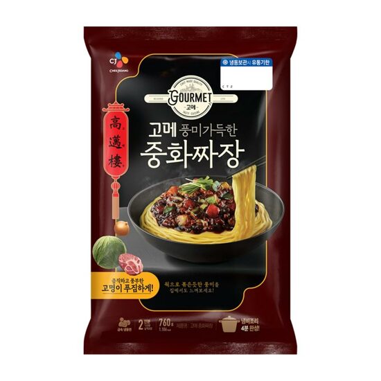 CJ NOODLES CHINESE STYLE WITH BLACK SOYBEAN SAUCE 760G