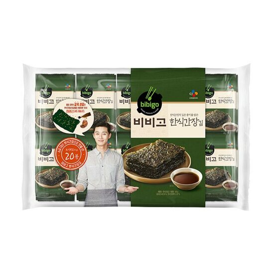 CJ SEAWEED KOREAN SOY SAUCE 4G*12EA