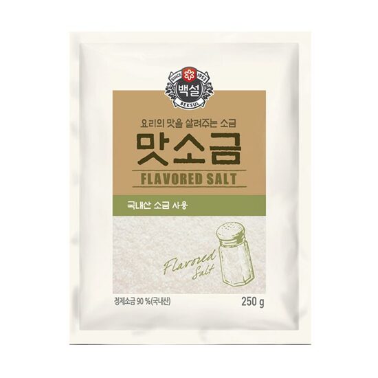 CJ SALT SEASONED 250G