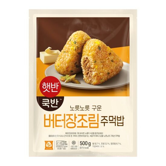 CJ RICE BALL WITH BUTTERED SOY SAUCE BRIZED BEEF 500G