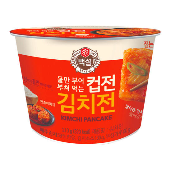 CJ FLOUR MIX FOR KIMCHI PANCAKE CUP TYPE 210G1