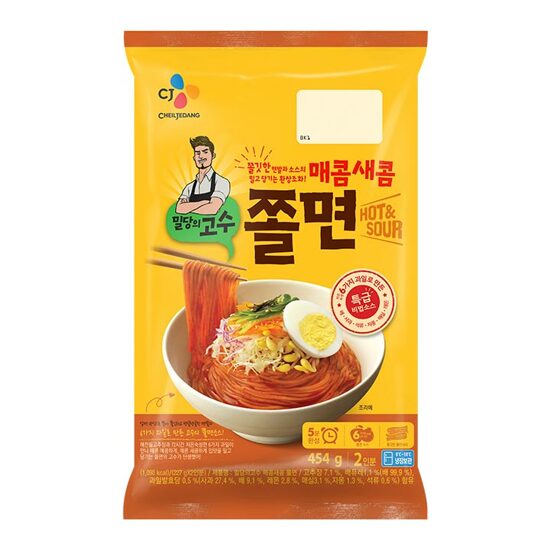 CJ COLD NOODLE SPICY&CHEWY 454.4G