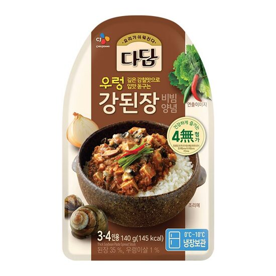 CJ SACUE FOR SOYBEAN PASTE WITH SNAILS 140G1