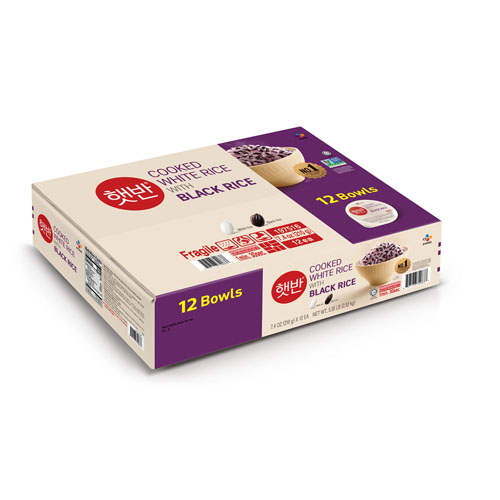 COOKED RICE BLACK 210G*12/US