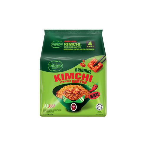 bibigo Ramyun Smoky Kimchi(122g*4)2