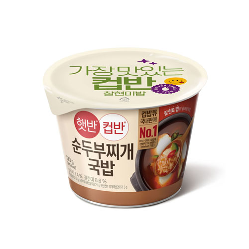 CUP RICE SOFT TOFU STEW 173G